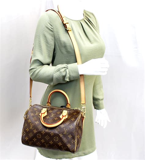 bauletto louis vuitton 25 cm|louis vuitton speedy bandouille 25 monogram.